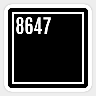 8647 Sticker